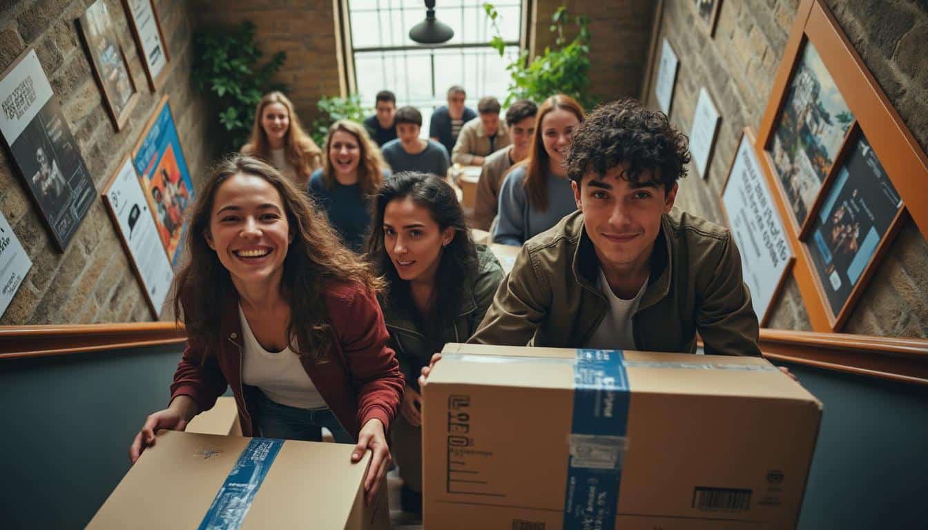 Illustration: Comprendre l’importance de l’aide au déménagement pour les étudiants en mobilité