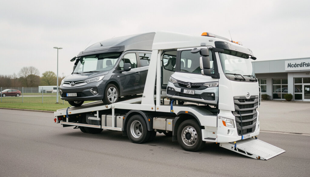 Camion porte-voitures d’occasion : bien le choisir
