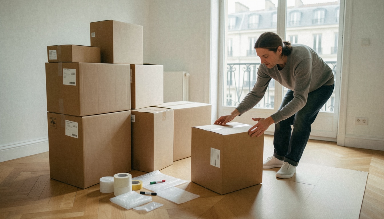 Cartons de déménagement à Lyon : comment bien choisir