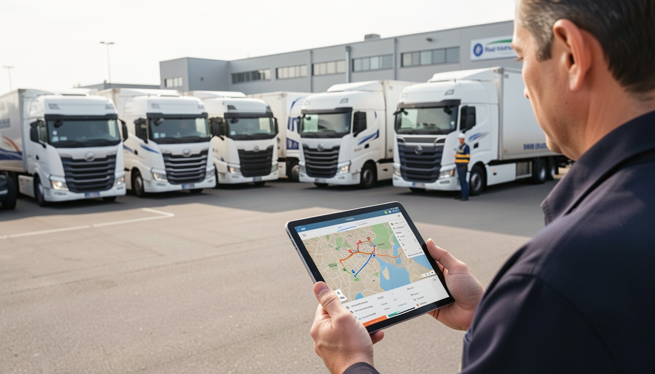 Géolocalisation des camions d’entreprise et cadre légal
