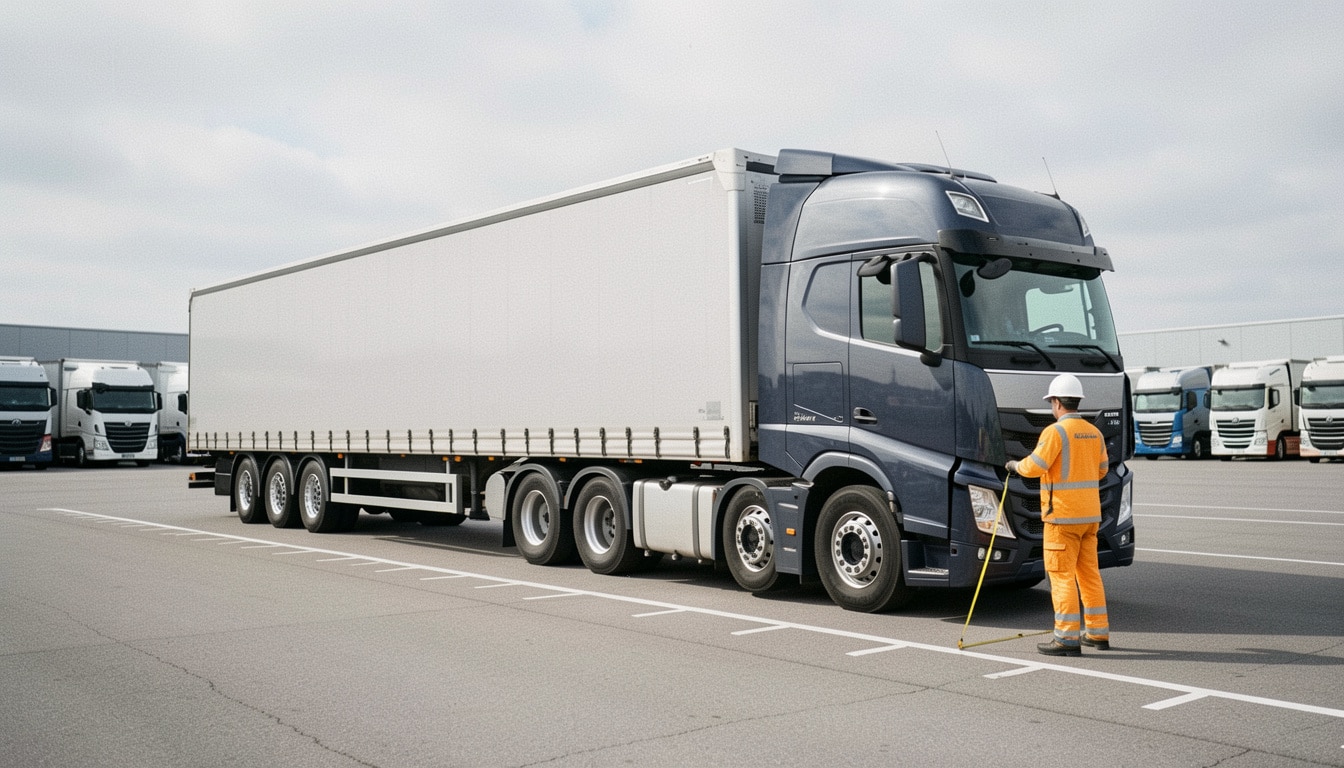 Longueur d’une remorque de camion : normes et mesures