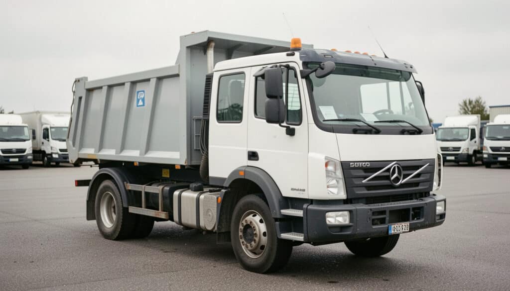 Camion benne 3,5 t d’occasion : bien choisir son modèle
