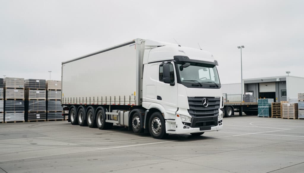 Camion 8x4 : charge utile, volume et dimensions