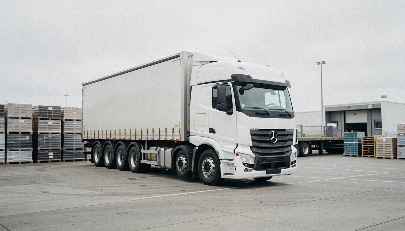Camion 8x4 : charge utile, volume et dimensions