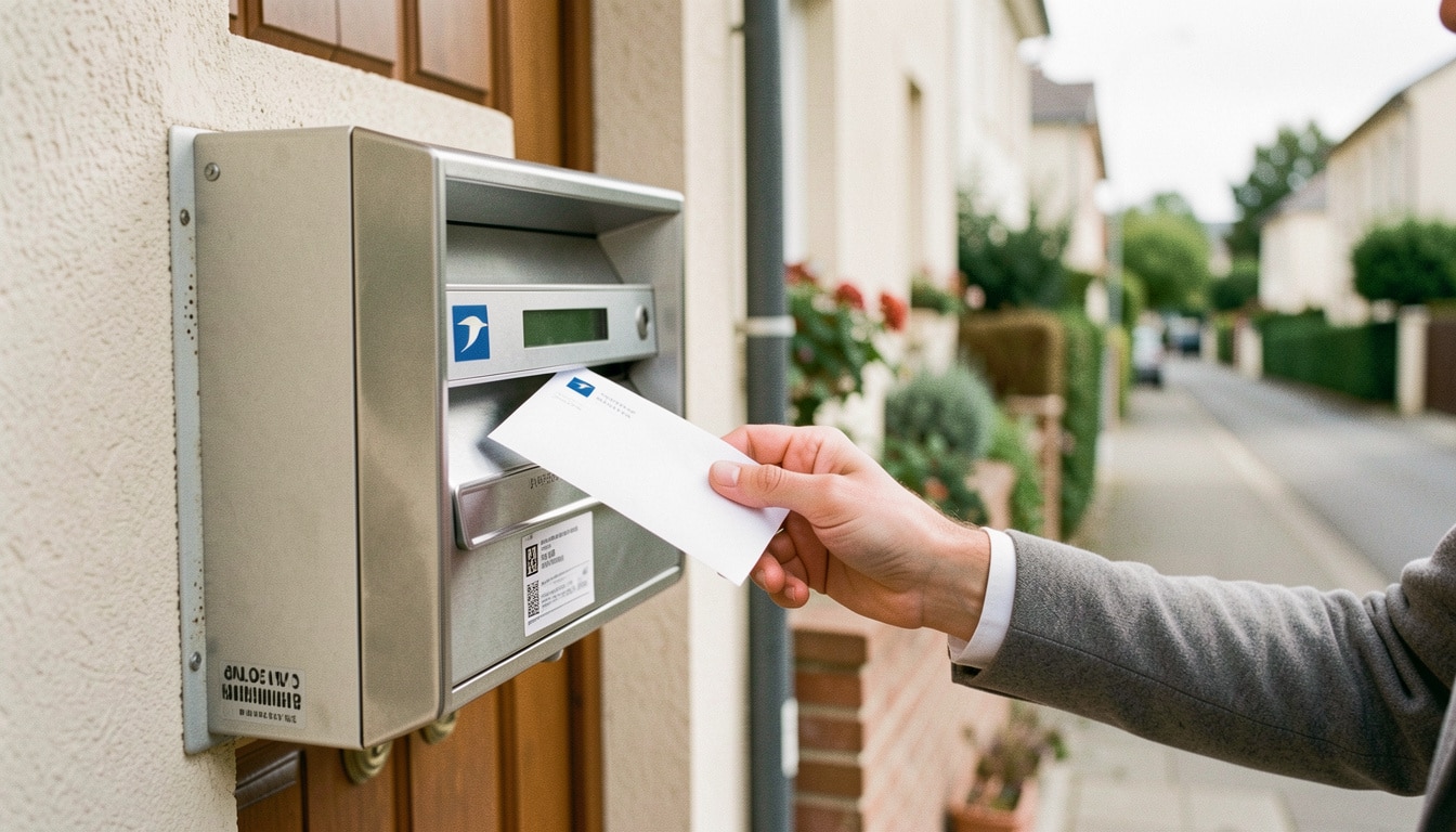 Envoyer un courrier depuis sa boîte aux lettres La Poste
