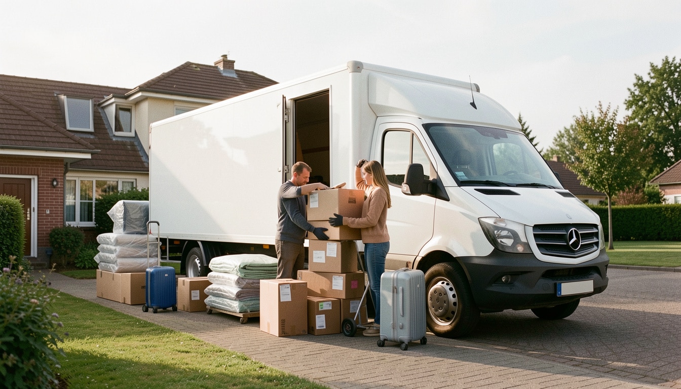 Location de camion pour un déménagement longue distance