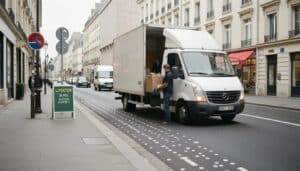 Places de livraison pointillées : règles et usage