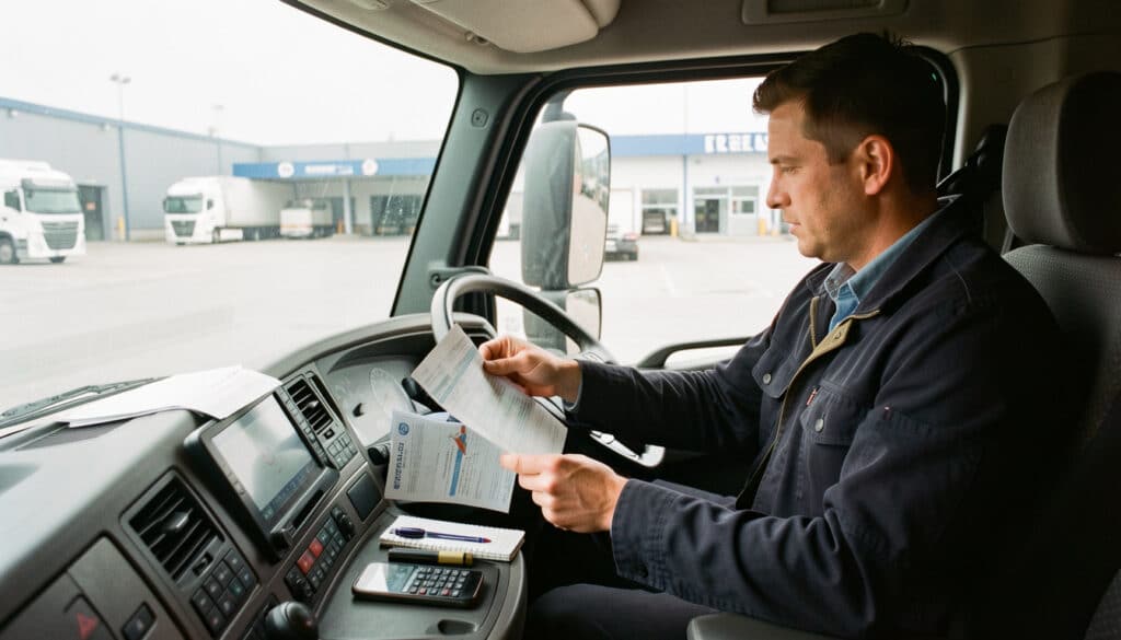 Salaire dans le transport routier : grilles et primes