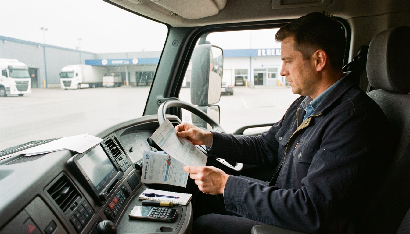 Salaire dans le transport routier : grilles et primes