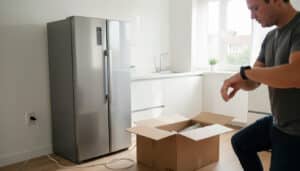 Après un déménagement, quand rebrancher le frigo ?