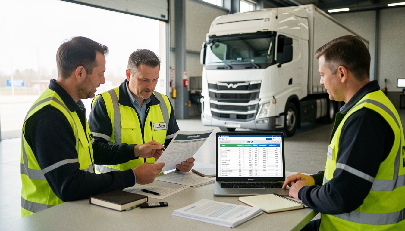 Grille des salaires du transport routier en 2026